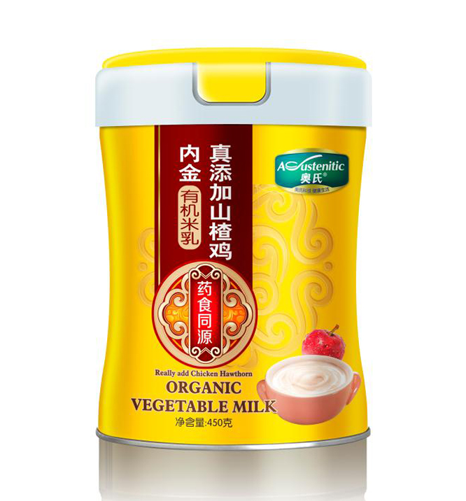 450克真添加山楂鸡内金有机米乳