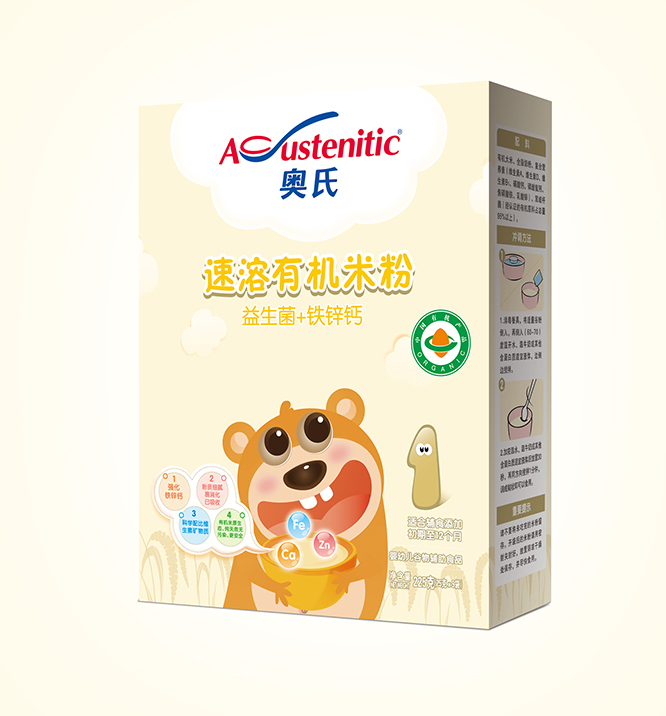 225克铁锌钙速溶有机米粉