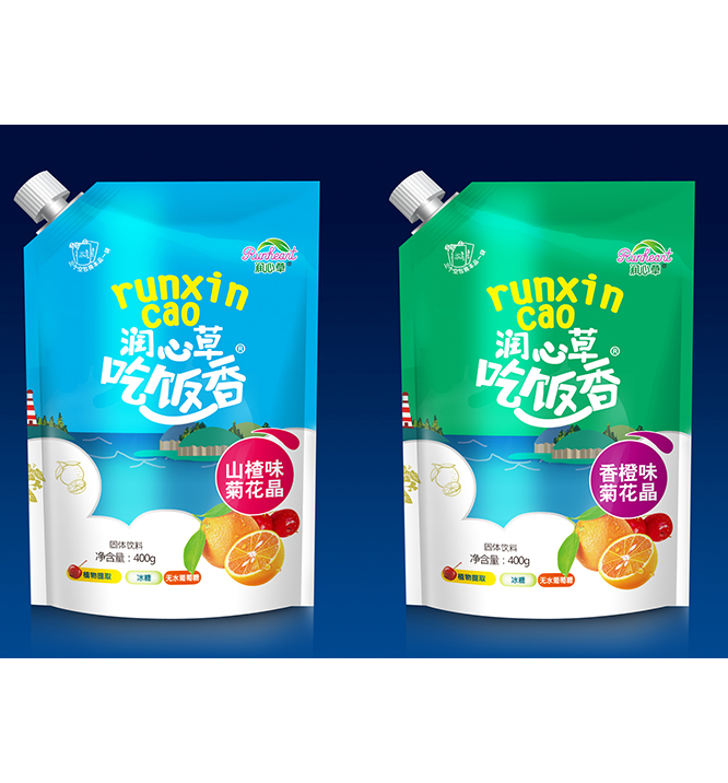 带嘴菊花晶袋装